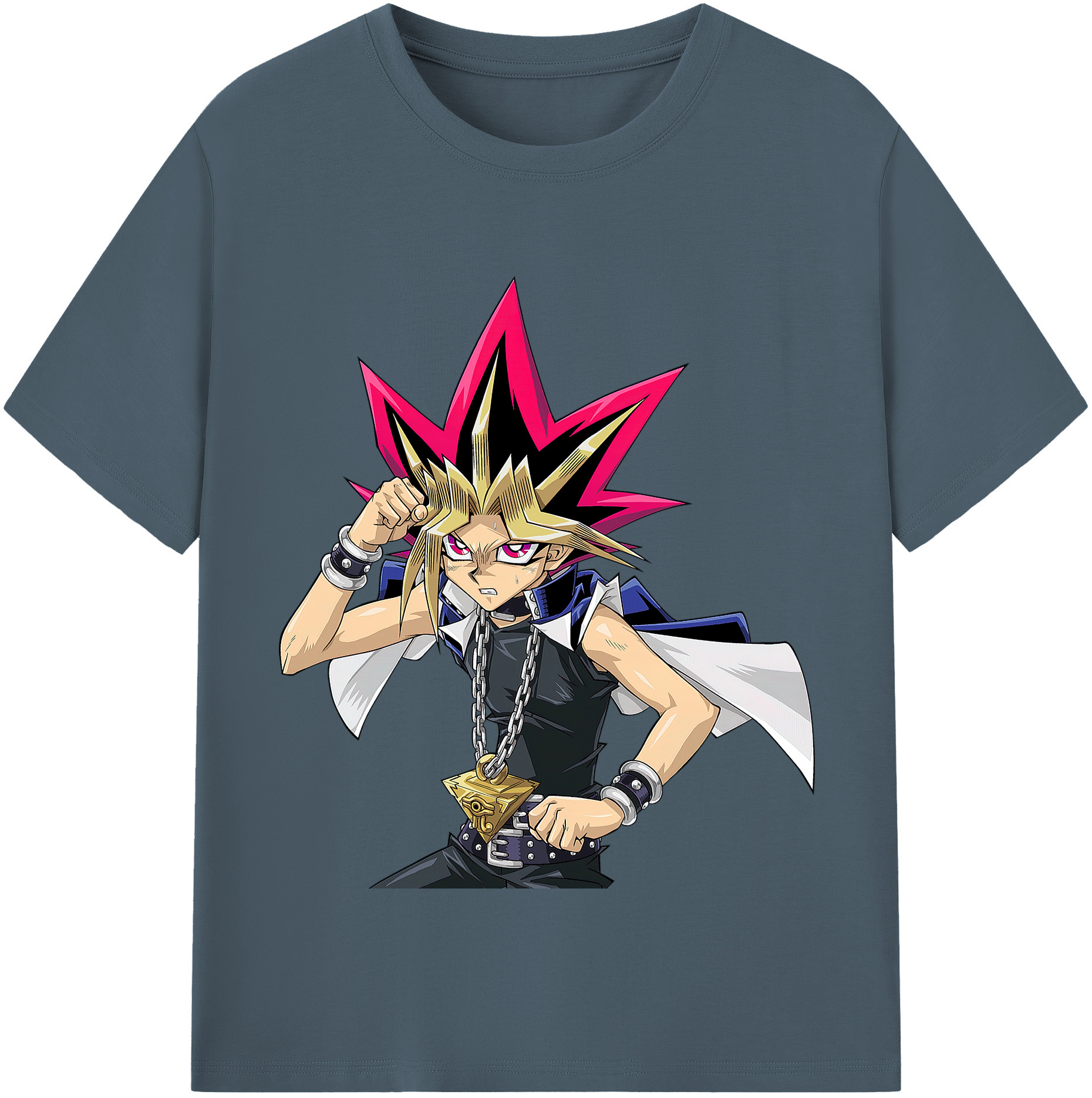 （画像用） 遊☆戯☆王 Yu-Gi-Oh! 綿100％半袖Tシャツ（フロントプリント）